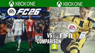 EA FC 26 Vs FIFA 17 Xbox One