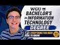 WGU Bachelor s in Information Technology Degree Review Cost Classes Timeline 2026