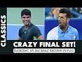 Download Lagu Novak Djokovic vs Carlos Alcaraz: Crazy Deciding Set IN FULL 🎬
