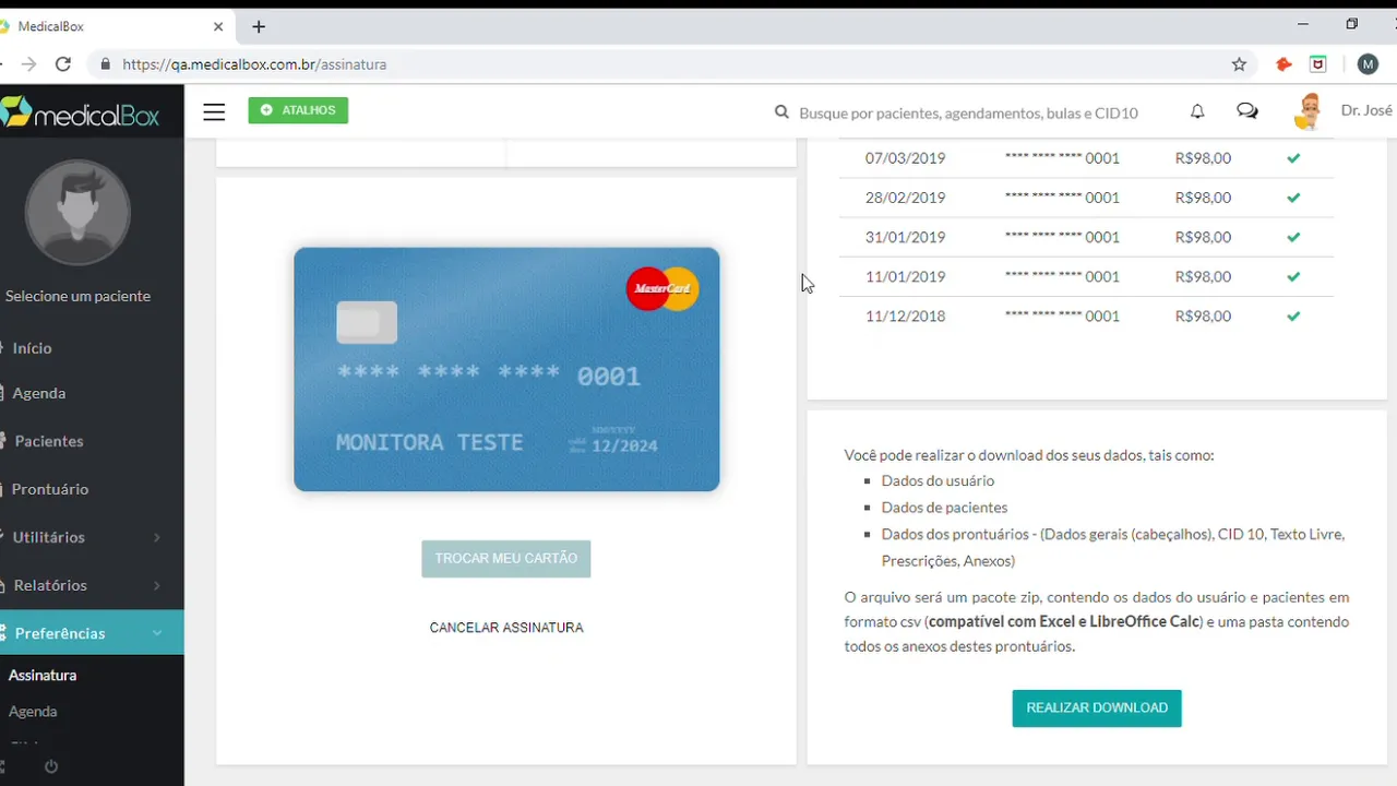 TROCAR CARTÃO DE CRÉDITO