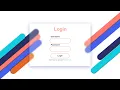 Login Form with Glassmorphism effect HTML CSS CodeEra