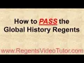 How to Pass the Global History Regents