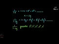 Generating function examples Part 2