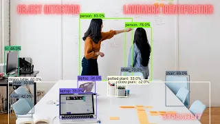 Streamlit Web App Object detection and Landmark Identification
