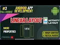 Understanding Linear Layouts Activity Easy Guide for Beginners Wrap Content Match Parent