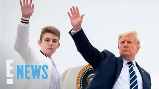 Donald Trump s 18-Year-Old Son Barron Trump Everything to Know E News