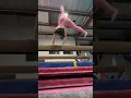 Cartwheel on a beam (Mandy Muse)