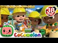 Download Lagu Construction Vehicles Song  + More Nursery Rhymes \u0026 Kids Songs - CoComelon