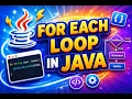 For Each Loop In Java What Is For Each Loop In Java Java For Each Loop Example