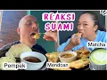 Download Lagu REAKSI SUAMI MAKAN PEMPEK \u0026 MENDOAN DI WARUNG INGGRIS 🤭🇮🇩🇬🇧