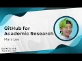 GitHub for Academic Research
