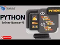 Inheritance in Python Python Tutorial Chapter 17 - Part 4