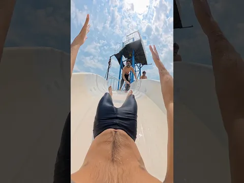 Insane Upside-Down Waterslide POV! 🤯🌊