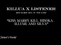 Kiss marry kill w Killua and the gang Killua x Listener