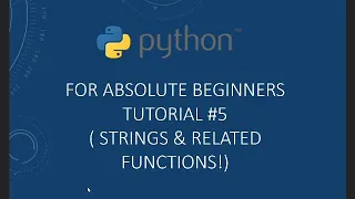 String Slicing and other functions in Python Python tutorials for beginners Python Tutorials