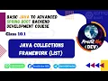 Class 10 1 - Java Collections Framework List