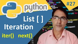 List or Tuple Iteration in Python tutorial lesson - 27 Python for beginners