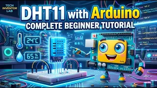 How to connect Arduino UNO with DHT11 using Arduino ide for Beginners