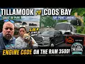 From Tillamook to Coos Bay Beautiful Drive Tight Roads a Check Engine Surprise