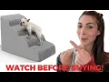 Honest Review of Dog Stairs for Small Dogs High Density Foam Ramp Extra Wide