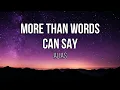 Download Lagu Alias - More Than Words Can Say (Lyrics)