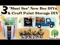 3 Must See New Bee Dollar Tree DIYs Craft Paint Storage DIY Channel 1st Yr Anniversary Gift