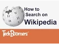 How to Search on Wikipedia