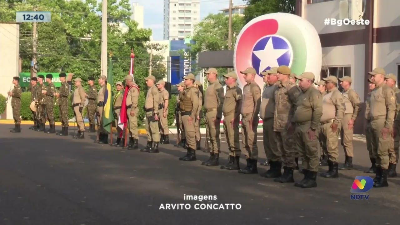 Solenidade comemora 62 anos do 2º Batalhão de Polícia Militar de Chapecó