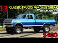 Craigslist Deals 13 Classic Trucks Under Budget