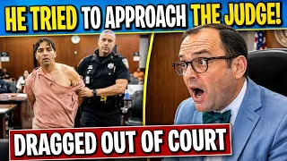 Courtroom ERUPTS as Bailiff Stops Defendant From Approaching Judge Fleischer