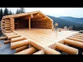 Download Lagu Vader bouwt droomblokhut voor zijn kinderen in Alaska | 2-jarentimelapse door @MontanaHaven