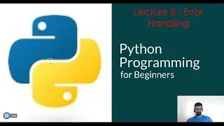 Part 8 Python Programming for beginners Error Handling arabic