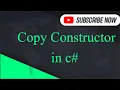 Part-3 Copy Constructor in c Constructor in C