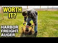 Harbor Freight PREDATOR Earth Auger Is It Worth It