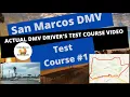San Marcos CA DMV Drivers Test Route - Behind the Wheel