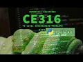 CE 316 Structural Matrix Analysis - 3 Member Truss with Python