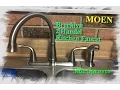 How to install a Moen kitchen faucet with side sprayer
