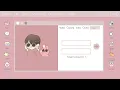 AESTHETIC \u0026 CUTE COMPUTER LOG-IN INTRO TEMPLATE | FREE LINK DOWNLOAD | it's miftawahid
