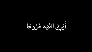 كروما نشيد أورق الغيم مروجا   إنشاد عثمان الفهد                              كروما نشيد شاشة سوداء دندنها