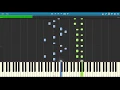 Borrtex - Opening Presents (Piano Tutorial)