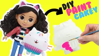 Gabby s Dollhouse DIY Paint Your Own Cakey Figure Crafts for Kids