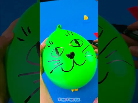 Bisa Bikin Kucing dari Balon? 😺 #kids
