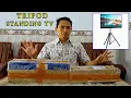 Unboxing Tripod Standing TV