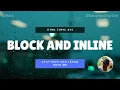 Block and Inline Elements Nataraja Murthy HTML Stay Safe and Learn