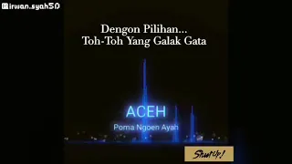 Download SANGAT MENYENTUH   !!! Full Lirik Qasidah Aceh POMA NGON AYAH MP3
