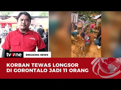 Jumlah Korban Tambang Emas Longsor di Gorontalo Bertambah