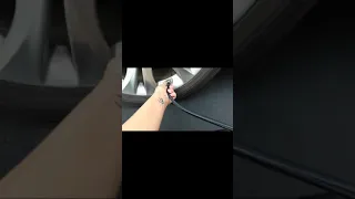 How to check Tire pressure using Hyper Tough High Pressure Tire Gauge and Standard Tire Inflator
