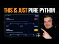 Modern Web Apps in Pure Python