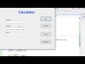 Visual Basic introduction - Creating a Calculator