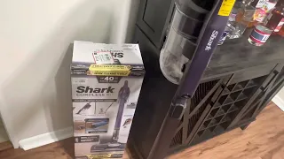 SHARK cordless pet vacuum how to store without leaning against a wall